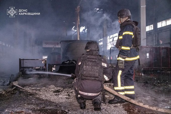 поштовий термінал у селі Новий Коротич під Харковом